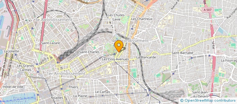 localisation de l'entreprise MONSIEUR ANDRE VERAN à MARSEILLE