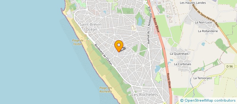 localisation de l'entreprise MONSIEUR ANDRE VERDON à SAINT-BREVIN-LES-PINS