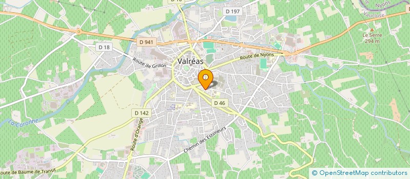 localisation de l'entreprise MONSIEUR ANDRE VERDOULET à VALREAS