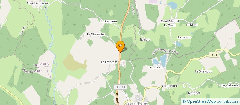 localisation de l'entreprise MONSIEUR ANDRE VERGNE  SAINT-REMY