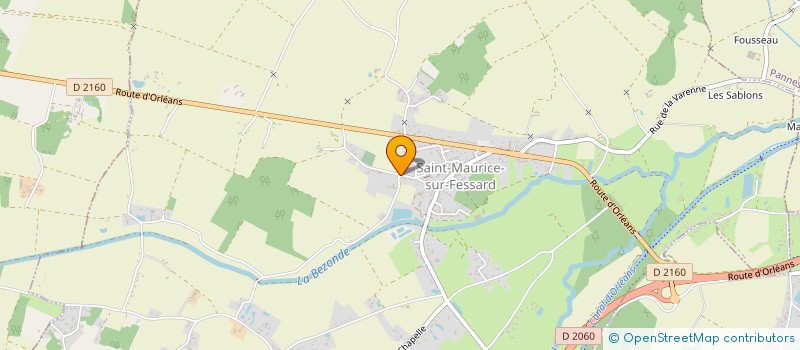 localisation de l'entreprise MONSIEUR ANDRE VERLIAC à SAINT-MAURICE-SUR-FESSARD