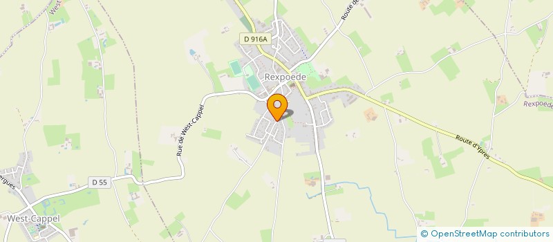 localisation de l'entreprise MONSIEUR ANDRE VERRIELE à REXPOEDE