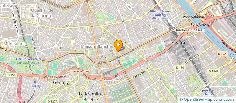 localisation de l'entreprise MONSIEUR ANDRE VEYRAC  PARIS