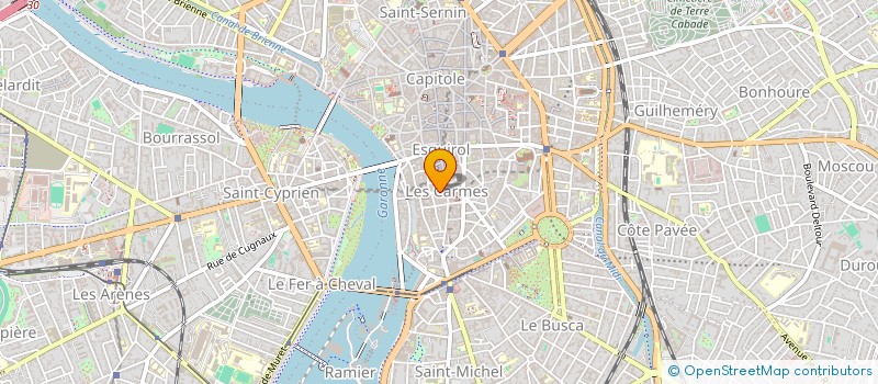 localisation de l'entreprise MONSIEUR ANDRE-VIANNEY ESPINASSE à TOULOUSE