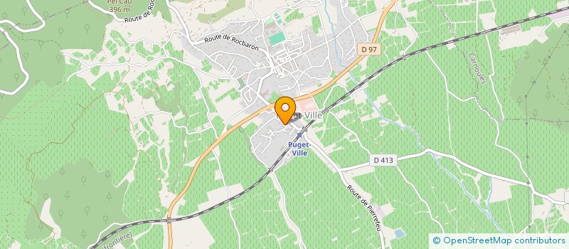 localisation de l'entreprise MONSIEUR ANDRE VIDAL à PIERREFEU-DU-VAR