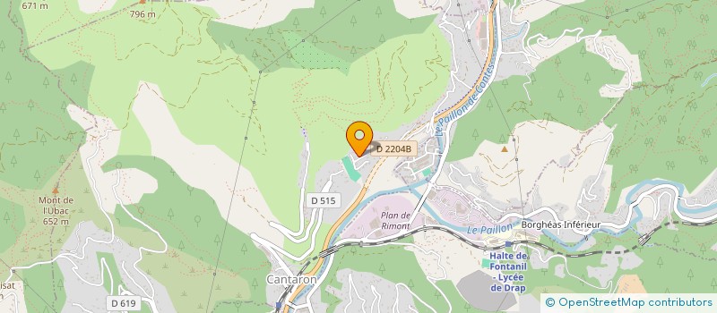 localisation de l'entreprise MONSIEUR ANDRE VIDAL  CANTARON