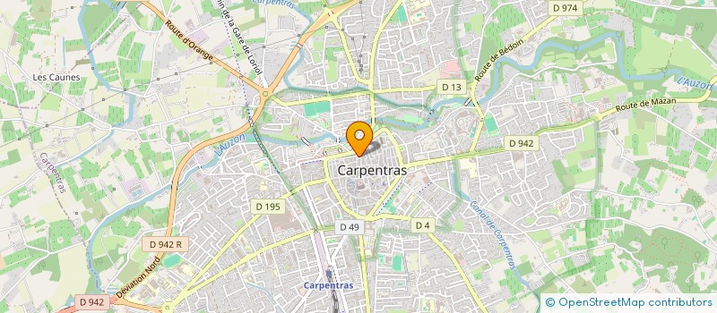 localisation de l'entreprise MONSIEUR ANDRE VIGNAL  CARPENTRAS