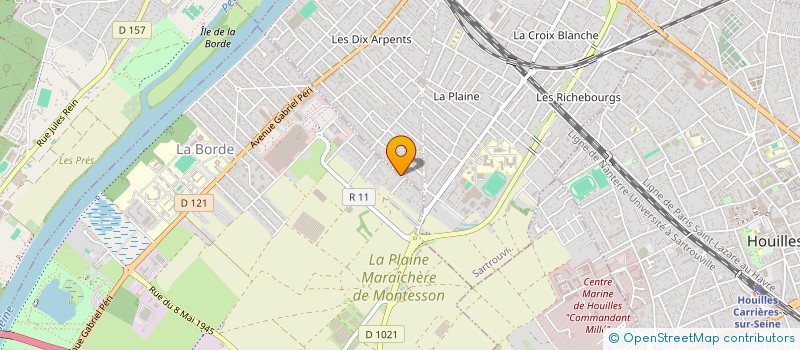 localisation de l'entreprise MONSIEUR ANDRE VIGREUX à SARTROUVILLE