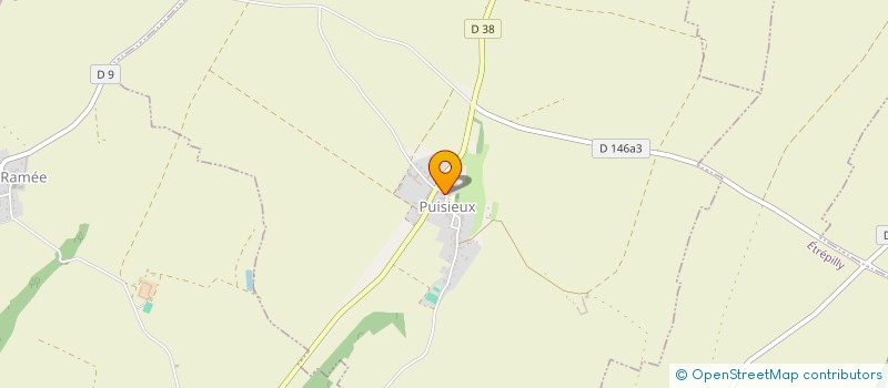localisation de l'entreprise MONSIEUR ANDRE VIGUERARD  PUISIEUX
