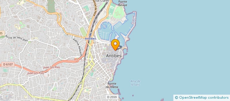 localisation de l'entreprise MONSIEUR ANDRE VILLIGER à ANTIBES