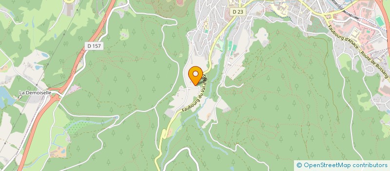 localisation de l'entreprise MONSIEUR ANDRE VINCENT  REMIREMONT