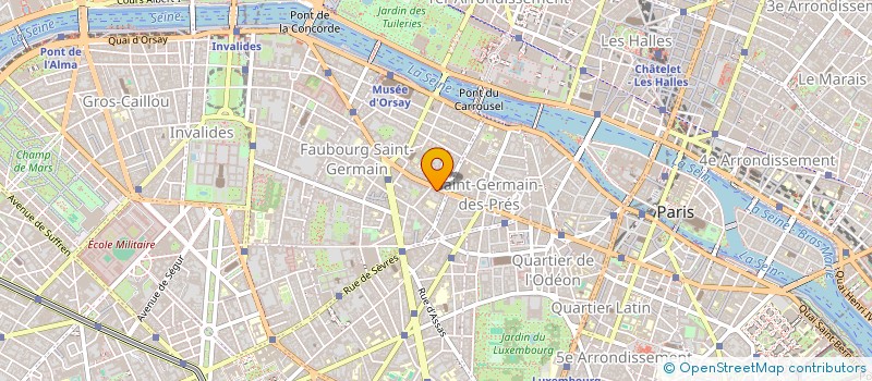 localisation de l'entreprise MONSIEUR ANDRE VINCENT  PARIS