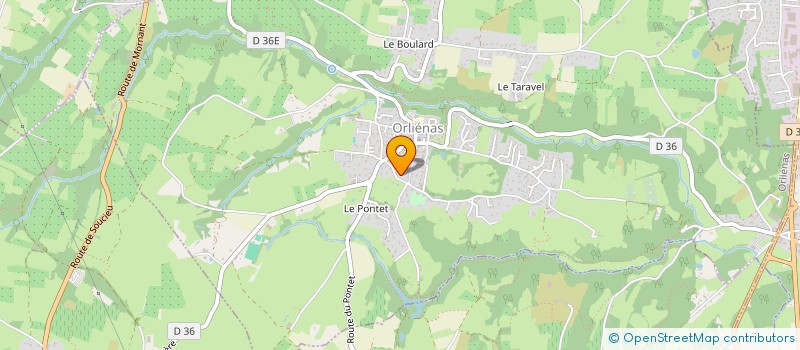 localisation de l'entreprise MONSIEUR ANDRE VINCENT  ORLIENAS