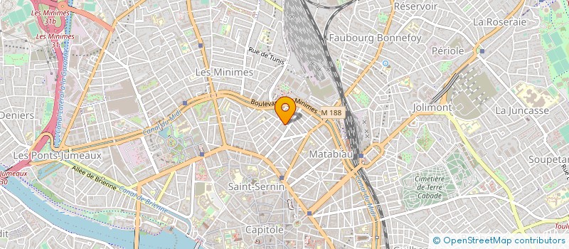 localisation de l'entreprise MONSIEUR ANDRE VINTROU à TOULOUSE