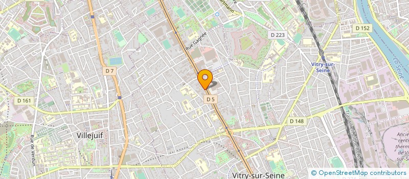 localisation de l'entreprise MONSIEUR ANDRE VIOLET à VITRY-SUR-SEINE