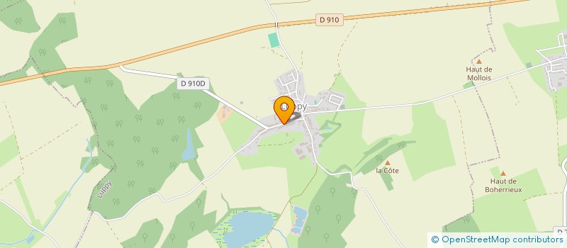 localisation de l'entreprise MONSIEUR ANDRE VIVILLE  FLOCOURT