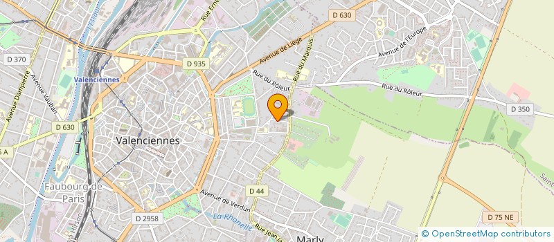 localisation de l'entreprise MONSIEUR ANDRE WADIN à VALENCIENNES