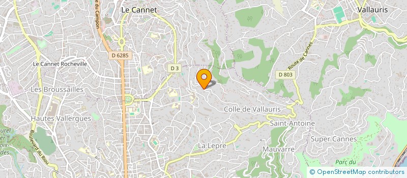 localisation de l'entreprise MONSIEUR ANDRE WATRIN à CANNES