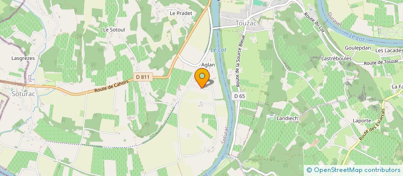 localisation de l'entreprise MONSIEUR ANDRE WECKX  SOTURAC