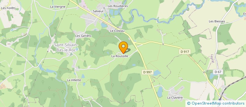 localisation de l'entreprise MONSIEUR ANDRE WINTERFELDT  SAINT-SILVAIN-BAS-LE-ROC