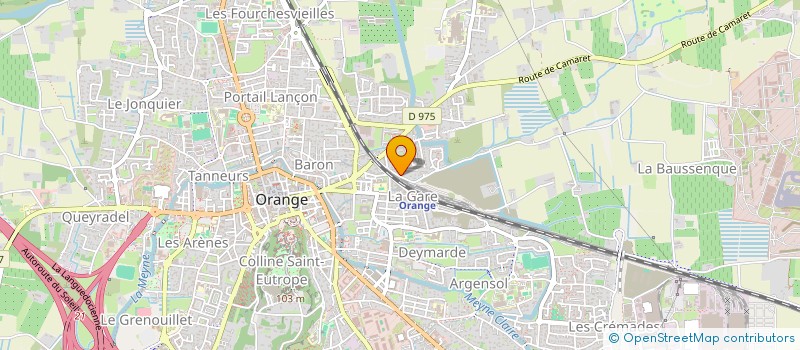 localisation de l'entreprise MONSIEUR ANDRE YAN BLANCHETIER à ORANGE