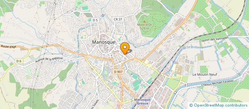 localisation de l'entreprise MONSIEUR ANDRE YANG à MANOSQUE