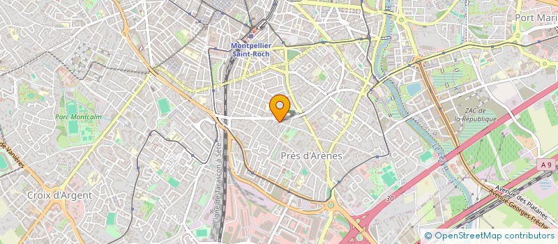 localisation de l'entreprise MONSIEUR ANDRE ZIMMER à MONTPELLIER