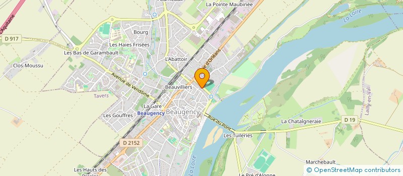 localisation de l'entreprise MONSIEUR ANDRE ZOIA à BEAUGENCY