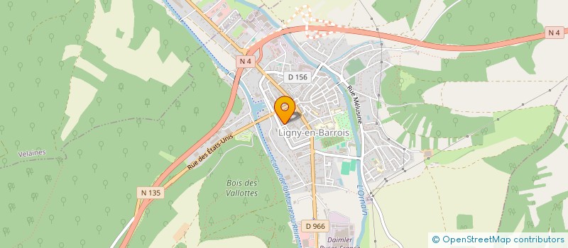 localisation de l'entreprise MONSIEUR ANDRE ZUCCHI à LIGNY-EN-BARROIS