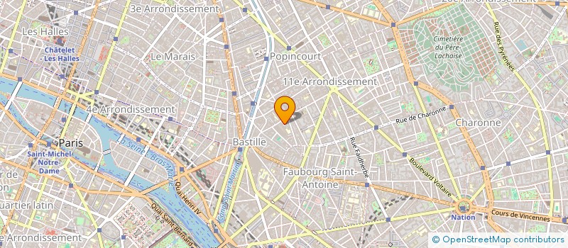 localisation de l'entreprise MONSIEUR ANDREA BERTAZZON  PARIS