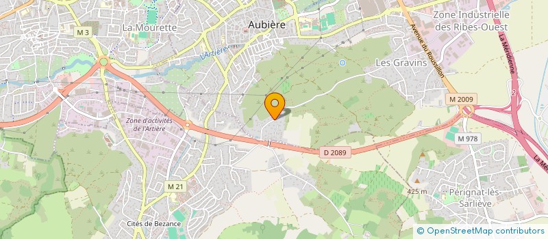 localisation de l'entreprise MONSIEUR ANDREA BONALDI  AUBIERE