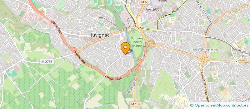 localisation de l'entreprise MONSIEUR ANDREA BORDONE  SAINT-BAUZILLE-DE-MONTMEL