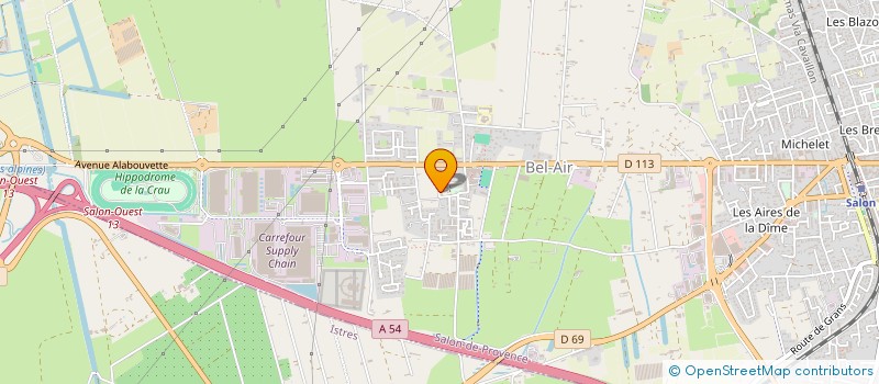 localisation de l'entreprise MONSIEUR ANDREA CIANCIOLO  SALON-DE-PROVENCE