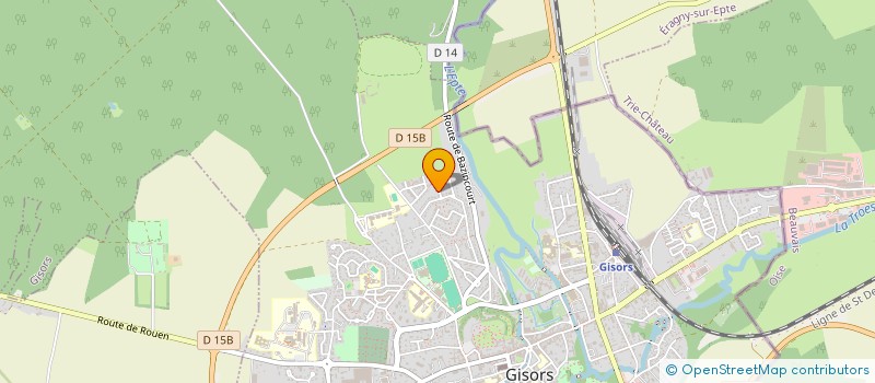 localisation de l'entreprise MONSIEUR ANDREA COLLARD à GISORS