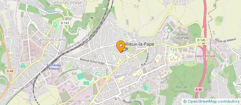 localisation de l'entreprise MONSIEUR ANDREA CONESA à CORBAS