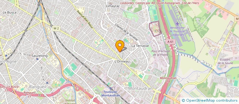 localisation de l'entreprise MONSIEUR ANDREA CONTE à TOULOUSE