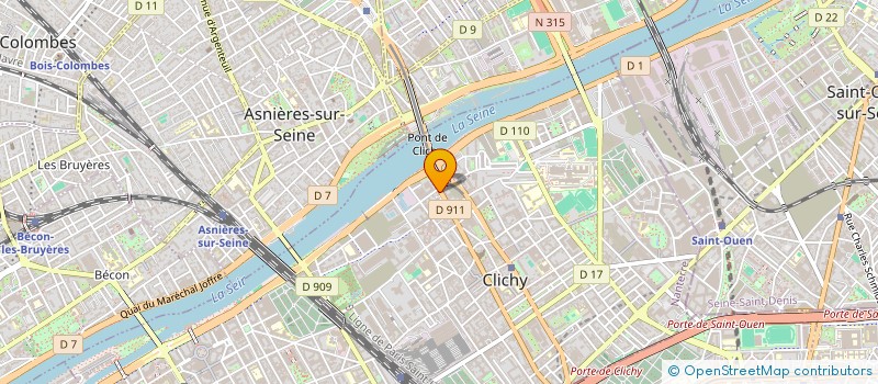 localisation de l'entreprise MONSIEUR ANDREA COSTA à CLICHY