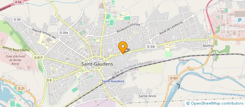 localisation de l'entreprise MONSIEUR ANDREA DALENSON à SAINT-GAUDENS