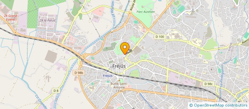 localisation de l'entreprise MONSIEUR ANDREA DE RIVOYRE à FREJUS