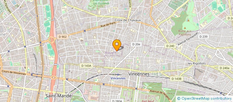 localisation de l'entreprise MONSIEUR ANDREA DECOVICH à MONTREUIL