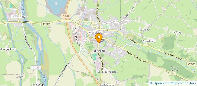 localisation de l'entreprise MONSIEUR ANDREA DEFIOLE  MARCIGNY