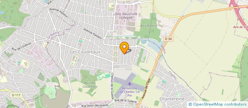 localisation de l'entreprise MONSIEUR ANDREA DELLA GASPERA  CHELLES