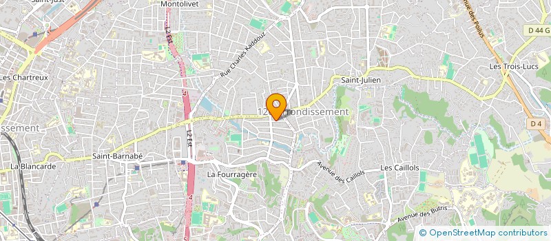 localisation de l'entreprise MONSIEUR ANDREA DOMINICI à MARSEILLE