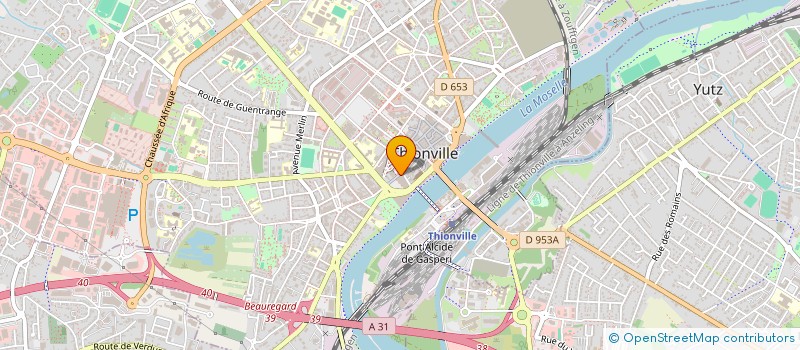 localisation de l'entreprise MONSIEUR ANDREA ESPOSITO  THIONVILLE