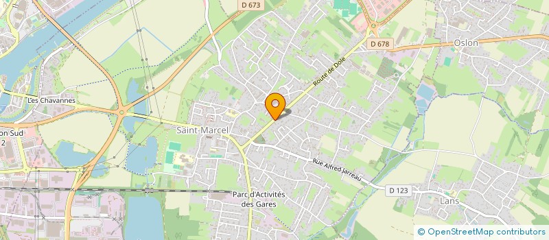 localisation de l'entreprise MONSIEUR ANDREA FIORE  SAINT-MARCEL