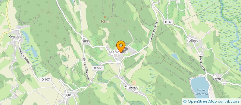 localisation de l'entreprise MONSIEUR ANDREA FISCHER  MARIGNIEU