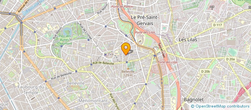 localisation de l'entreprise MONSIEUR ANDREA FORESTO  PARIS