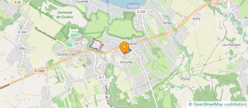 localisation de l'entreprise MONSIEUR ANDREA FOURCADE  SCIEZ