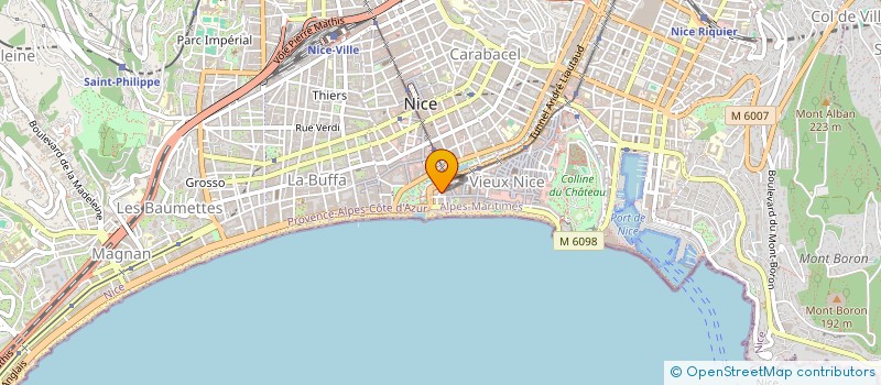 localisation de l'entreprise MONSIEUR ANDREA GILARDONI à NICE