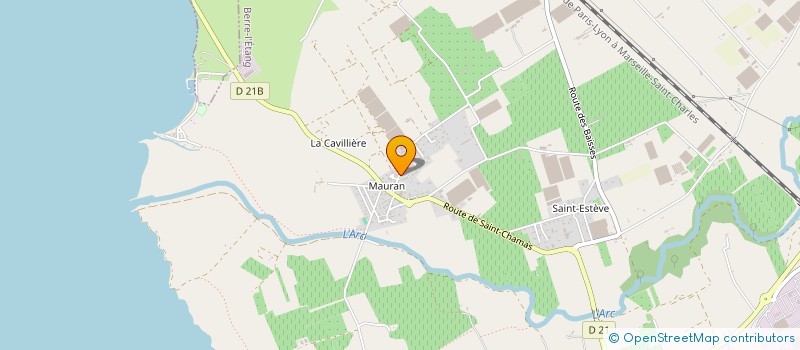 localisation de l'entreprise MONSIEUR ANDREA GIOVANNINI à BERRE-L'ETANG